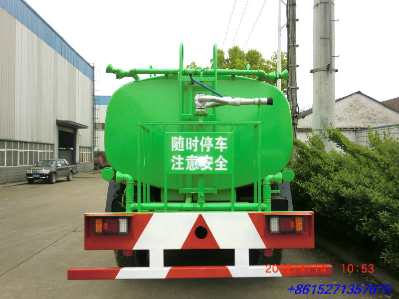 Dongfeng 6x6 Water Tanker Truck with Fire Pump