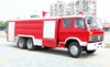 EQ1208GJ5 6X4 water foam tanker fire truck
