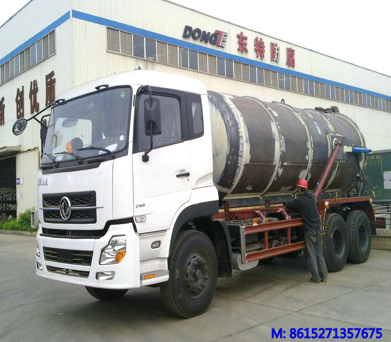 Dongfeng DFL 6x4 Vacuum tanker truck 15000L~20000L EURO3 6