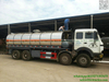 Ammonium Nitrate Tanker Stainless Steel Beiben Tank Truck 22-24m3 for Sale