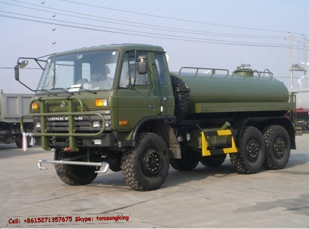 Dongfeng 6x6 Water Tanker Truck