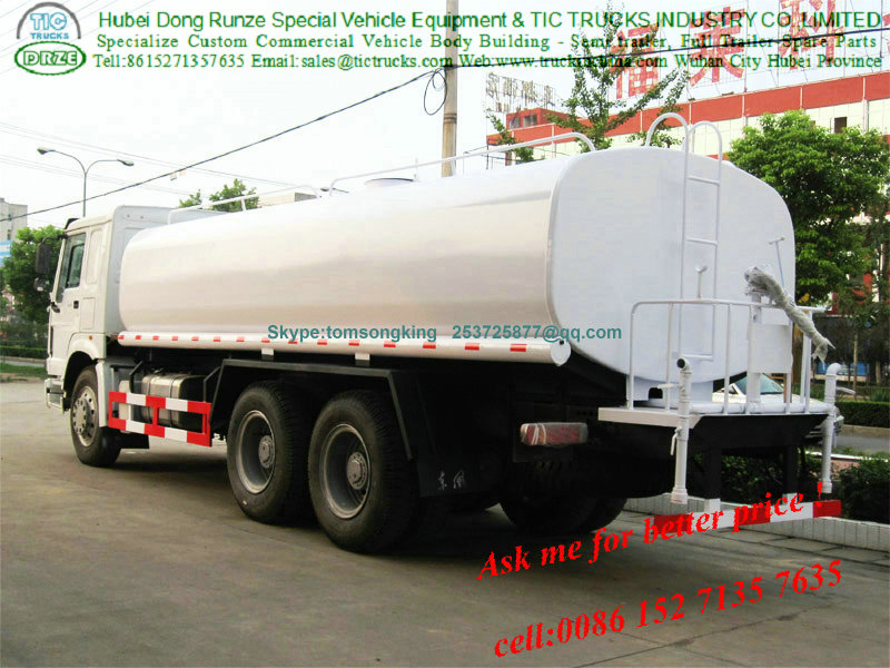 HOWO 20,000 Liters Water Tank Truck