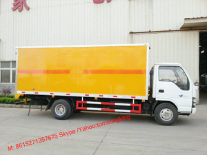 ISUZU 5~7T 4x2 Explosive Transportation Truck Blasting Equipment Transporter
