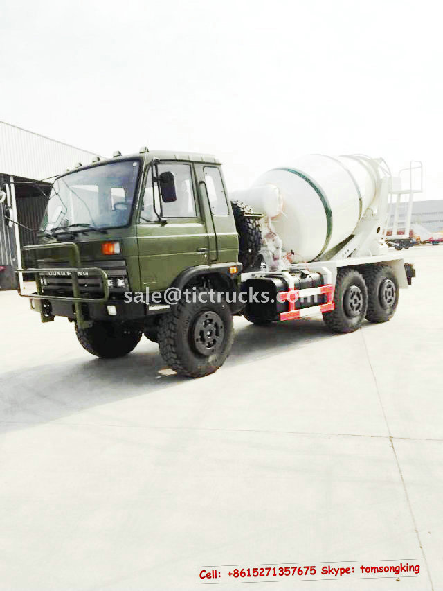 Dongfeng 6x6 Mixer Truck
