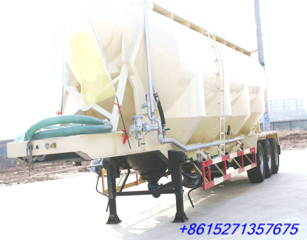 Bulker Tank Trailers 3 Axles for Feed Particle Material