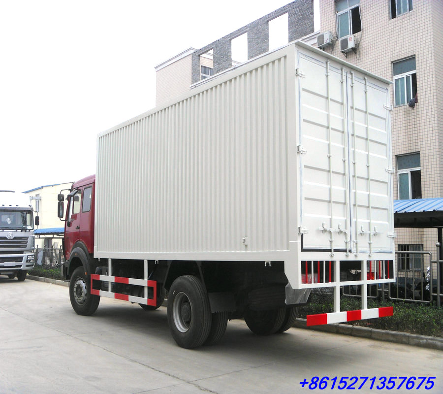 Beiben 1624 Van Cargo truck