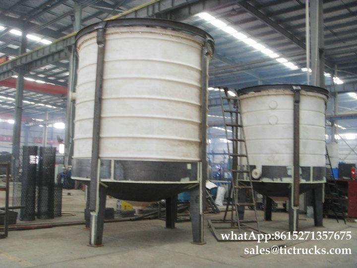 PE Tank Reactor Steel Lined with PE Agitated Reactor