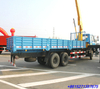 Water Tanker with Crane Truck