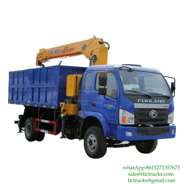 5T Tipper Mounted Crane FOTON for sale Euro 3-6