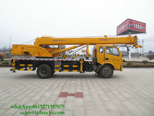 Dongfeng 8-16 Tons Truck Crane Custermizing