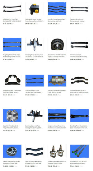 Dongfeng Truck Parts (Steering, Truck Valves)
