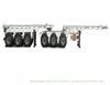 Customized Interlink 2 Flatbed Semi Trailer Truck (Double Combination 20FT Container Trailers Flatbed Or Skeleton Type)