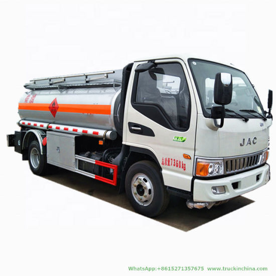 JAC 4m3 Mini Fuel Delivery Truck (1000 Gallon Small Fuel Tanker Truck)
