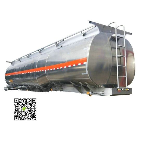 Aluminium Fuel Tankers 45000liters 6compartments Tank Body (No Suspension And Axles, No Landing Gears)
