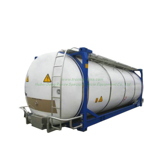 Customized Isotank Swapbody Tank Container 4bar ISO Tank for Transport Wine, Fruit Juices, Vegetable Oils, Mineral Oils, Non-Hazardous Oils