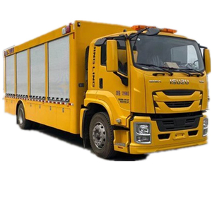 ISUZU GIGA Rescue Truck Mounted with Generator Set 100KW-500KW Drainage Pump 500M3-3000M3/h