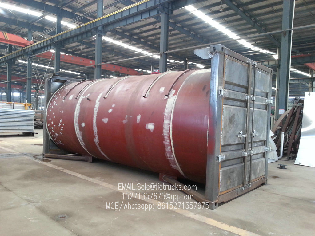 Wholesale Ft Iso Lpg Tank Container For Liquid Propane Cooking Gas