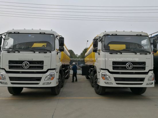 Dongfeng Chemical Acid Liquid Trucks 28t HCl Acid Tanker 12 Wheels (For Chemical Acid Liquid, Drink Water, Carbon Steel Lined PE Tank with Acid Chemical Pump)