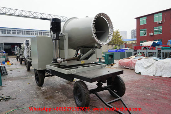 Customizing Fog Generator Dolly Trailer (Dust Supression Trailer System with Water Tank Spray Fine Mist 80m-150m)