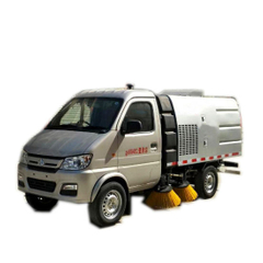 Changan Mini 3 Cbm Road Sweeper Truck 2cbm Garbage +0.5cbm Water