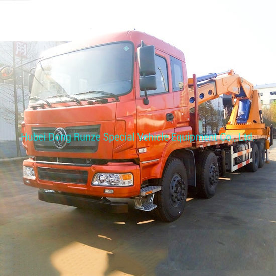 Dongfeng Hydraulic Truck Mounted Crane 80ton Sq1600zb6 Max Lifting Moment 1600 Kn. M