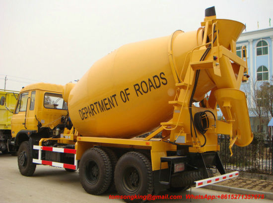 Transit Mixer Tank Truck Mounted with 10m3-18m3 Mixer Drum Right Hand Drive Optional