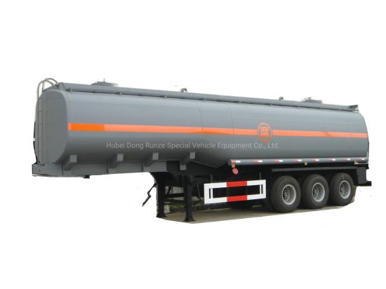 Customized Dilute Sulphuric Acid Tanker 40t (Steel Lined Rubber plastic LLDPE Chemical Liquid Tanker)