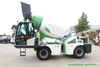 Luzun Self Loading Concrete Mixer Truck 2.6m3 -3cbm (Self Loading Cement Mixer Truck With Air Conditioning Self Loading Automatic Weighing Scale)