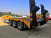 3 Germany BPW 14t Axles Low Bed Trailer 60 Tons Customizing with 20FT Container Locks (12.8*3*3m) CIF Momombasa