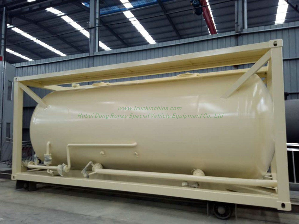 Wholesale Bulk Cement Iso Tank Container Ft Customize With Air Pump