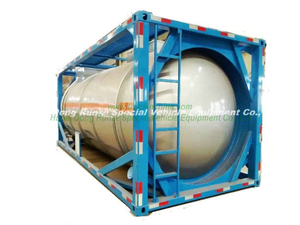 Tcs 20feet Beam Type Tank Container T14 (Liquid cargo container) for Chemical Hydrogen Silicon 21.6cbm Trichlorosilane (SiHCl3) Storage and Transport