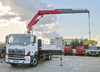 700 Hino 8X4 Cargo Truck with Foldable Arm Knuckle-Boom Palfinger Pk10000 5tone Loading Crane