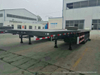 4 Axles Heavy Duty Container Flatbed Semi Trailer 14m