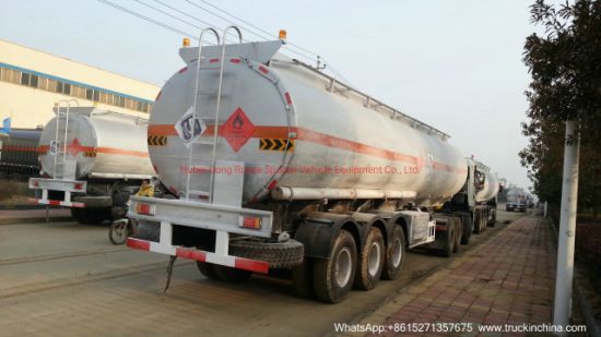 SS304 or 316L Tank Body Stainless Tanker Trailer for Acid, Chemicals, Edible Oil, Liquid Food, Milk, Alcohol 8000USG -15000USG