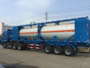 Customized Class 8 Corrosion Acid Tank Containers 20FT 40FT Professional for Fuel, Acid Road Transport with Motor Pump
