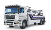 Shacman Heavy Duty Rotator Wrecker for Towing 50 Ton Truck Boom Lifting 25 Ton 12 Wheels