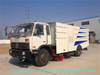 Dongfeng Street Sweeper Truck 4.5cbm Garbage 1.5 Cbm Water Stainless Steel for Airport Yard Sweeping Cleaning 4X2 -Rhd. LHD
