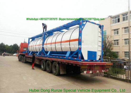 T4 ISO Heat Preservation Insulated Tank Container Bdp - Bisphenol A (diphenyl Phosphate) Material S30408 / S30403 / S31603 Tank Inner Or Outer Steam Coils