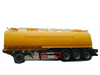 Dangerous Acid Tank Trailer (Steel Lined Plastic LLDPE 16mm Customize Tanker Capacity 28 -45M3)