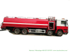 Shacman 12 Wheels Water Tanker Fire Truck 30t Bowser Tank with Fire Pump