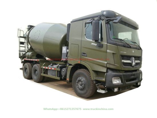 2534 / 2634 V3 Beiben Concrete Mixer Truck (with 8m3-12m3 Mixer Drum Right Hand Drive or left hand drive)
