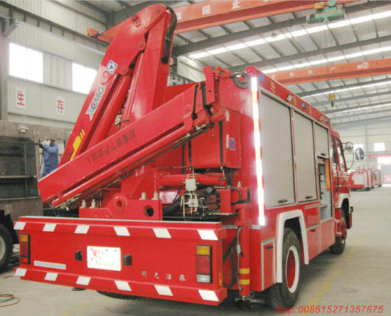 Emergency Rescue Fire vehicle Truck Mounted with Crane (6.3t LHD/Rhd 4X4 off Road Optional)