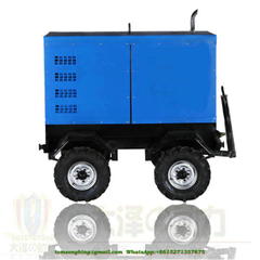  Mobile Welding Plant Mounted on Dolly Trailer With 400A TOYOTI Diesel Generator Welding Machine