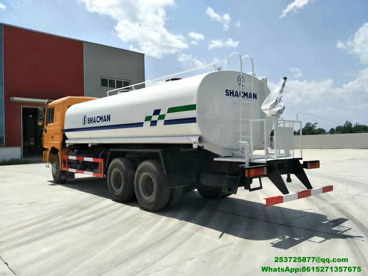 Shacman 10 wheels water Tanker Vehicle 4000 -5000gallon
