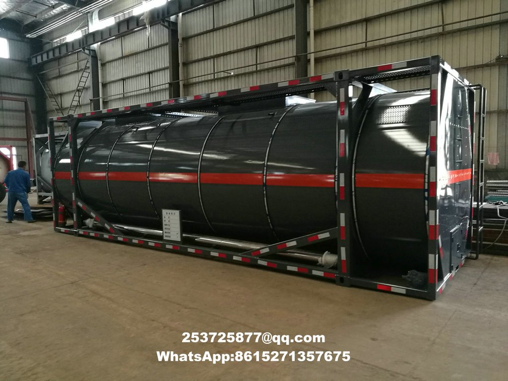 Stainless Steel Tank Containers Swap Tanks Insulated And Fitted with Heating And Cooling Coils