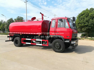 Dongfeng 4x4 AWD Off Road Water Tender Truck With Fire Monitor 