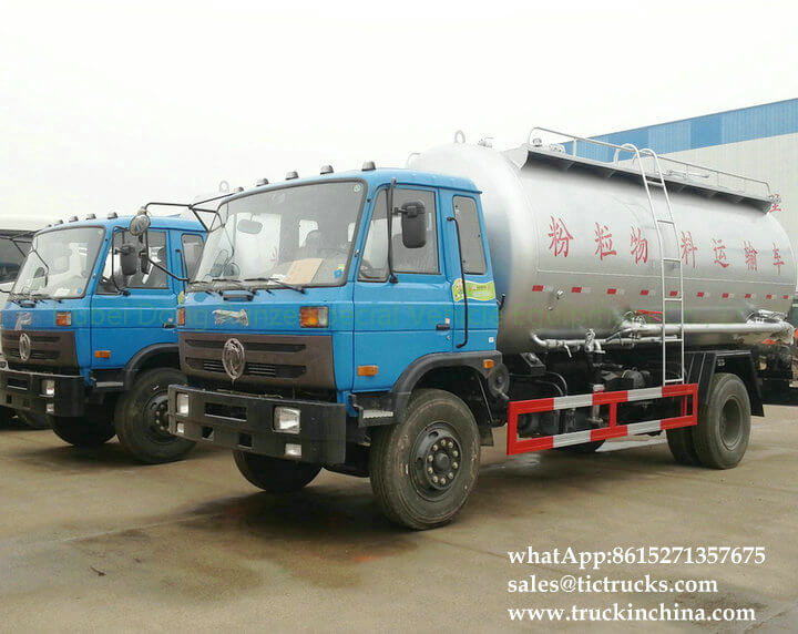 15-18 cbm China Bulk Cement Powder Truck DRZ5160XHD