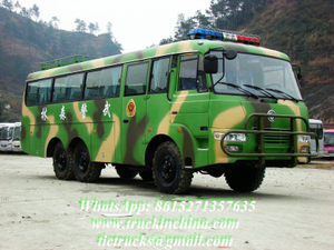 Dongfeng 6X6 EQ6840PT Cross-country Off-road Bus