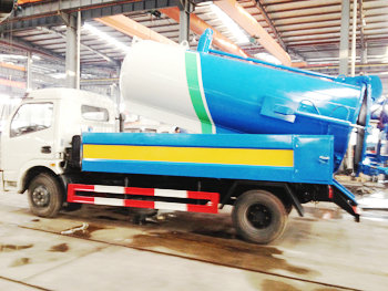 8-10CBM High-pressure Sewer Jet Truck