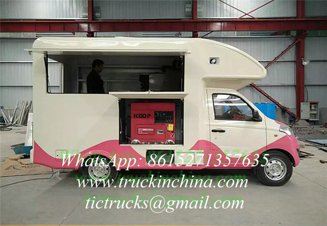 Mobile Food Truck/ice Cream Cart/hot Dog Mobile Food Cart HOT SALE